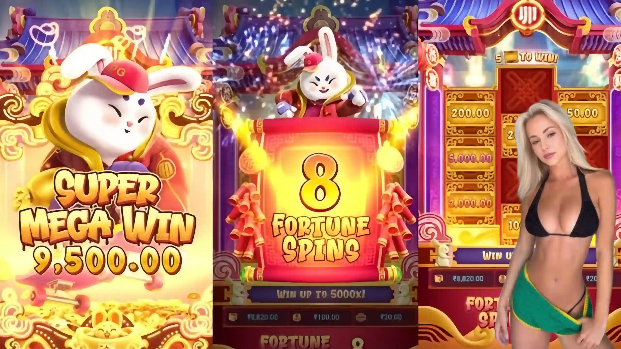 Wild Expansivo Fortune Rabbit 505brl - Coelho Dourado que Expande